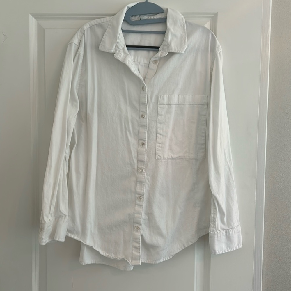 Aerie White Button Down